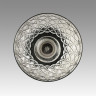 Подвесной светильник LUMION ELENIKA 8057/1А SUSPENTIONI LN24 E27 1*60W 220V черный/смоки металл/стекло 8057/1A
